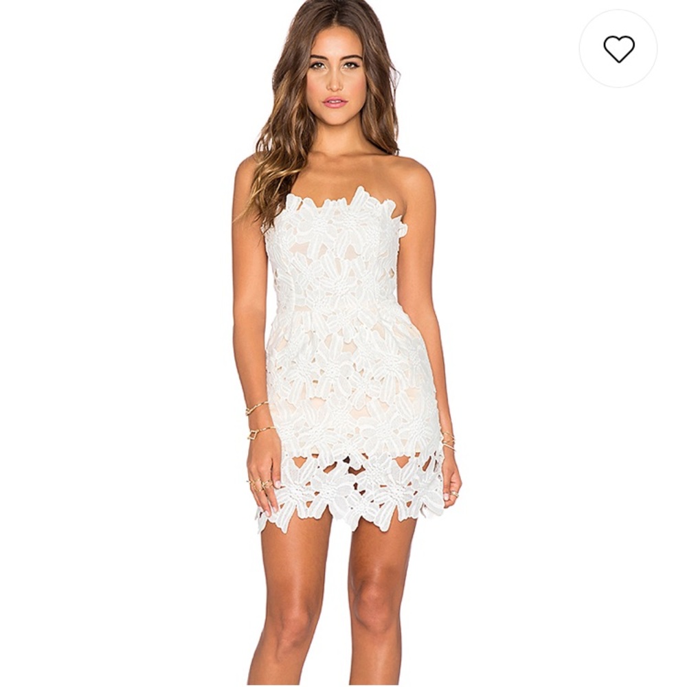 Le Salty Label Dahila Dress In white
